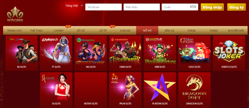 Rất nhiều game hay được cung cấp bởi nhà cái Win3888
