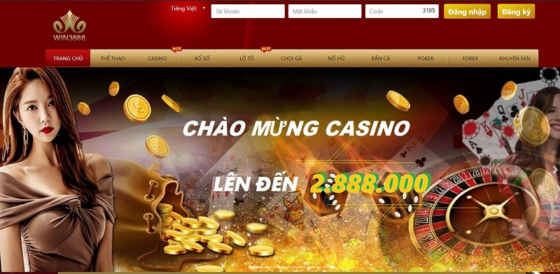 Người chơi nhấn vào nút đăng ký trên giao diện chính để tạo tài khoản