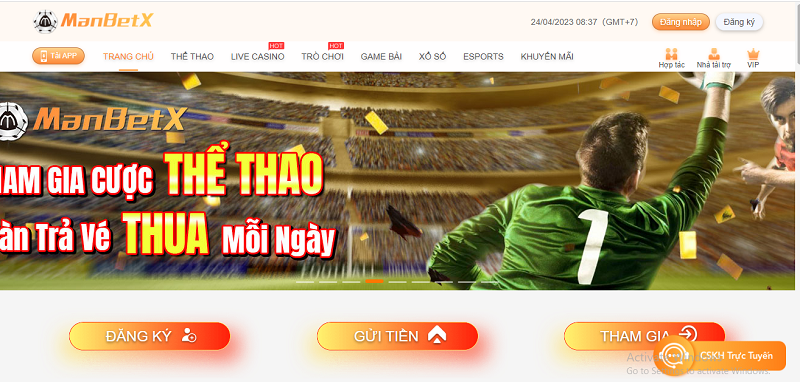 ManbetX hội tụ nhiều yếu tố của một sân chơi hàng đầu