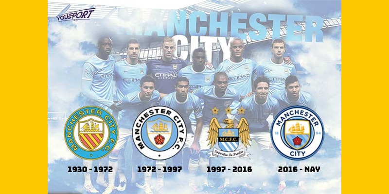 Lo go Man City qua các thời kỳ