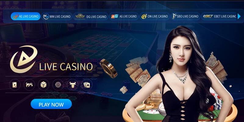 Live casino trực tiếp với chất lượng hình ảnh cao