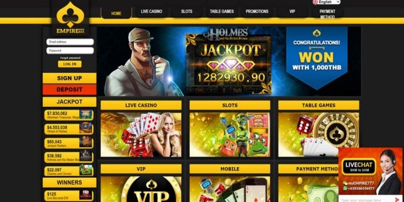 Slot game đa dạng với hình ảnh đẹp mắt