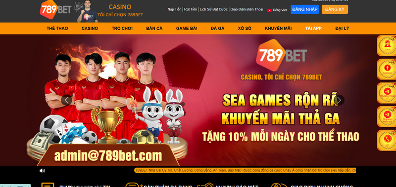 Link đăng ký, đăng nhập chính thức đã được website cung cấp