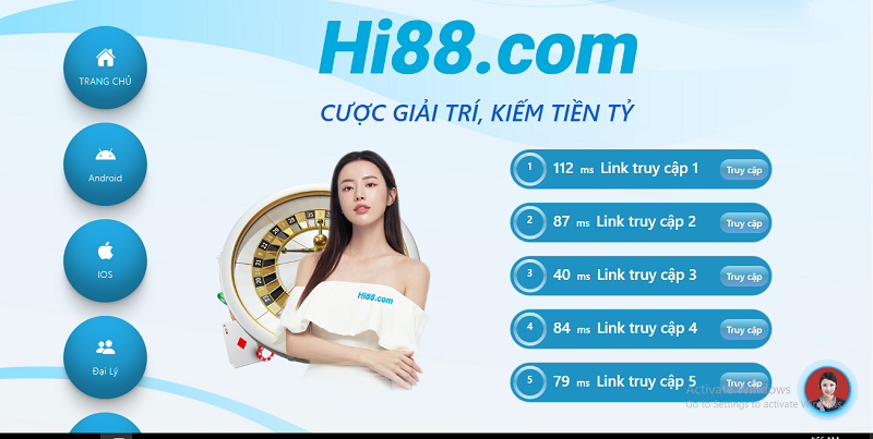 Nhà cái Hi88 cung cấp nhiều link truy cập